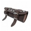 Genuine Brown Leather Tool Roll / Bag - Studded