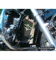 Suzuki C50 Boulevard Chrome Radiator Cover Grill Protector