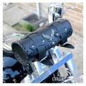 Motorcycle leather tool roll - Eagle