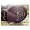 Harley Davidson Softail Braun Leder Satteltasche