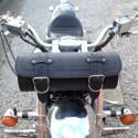 Motorrad echtes Leder große Werkzeugrollentasche