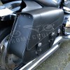 Motorcycle leather saddlebags C28A (11L)