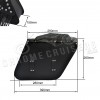 Motorcycle leather saddlebags C28A (11L)