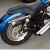 Harley Davidson Sportster XL ('04-'17) Burly Slammer Shocks - CHROME