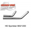 Harley Davidson Sportster 883/1200 (04-13) Highway Hawk Shortcut Pipes Full Exhaust System