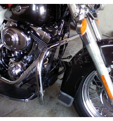 Protections De Mollet (shin Guards) Chromées Harley-Davidson Dyna - Réf. OEM 46586-06 - Occasion