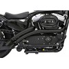 Harley Davidson Sportster XL883/1200 Bassani Exhaust Radial Sweeper Black