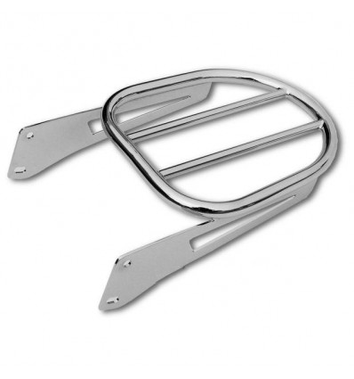 Kawasaki VN2000 Chrome Passenger backrest / sissybar with luggage rack.