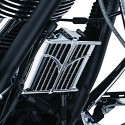 INDIAN CHIEF / ROADMASTER CHROME OIL COOLER COVER GRILL GUARD KURYAKYN