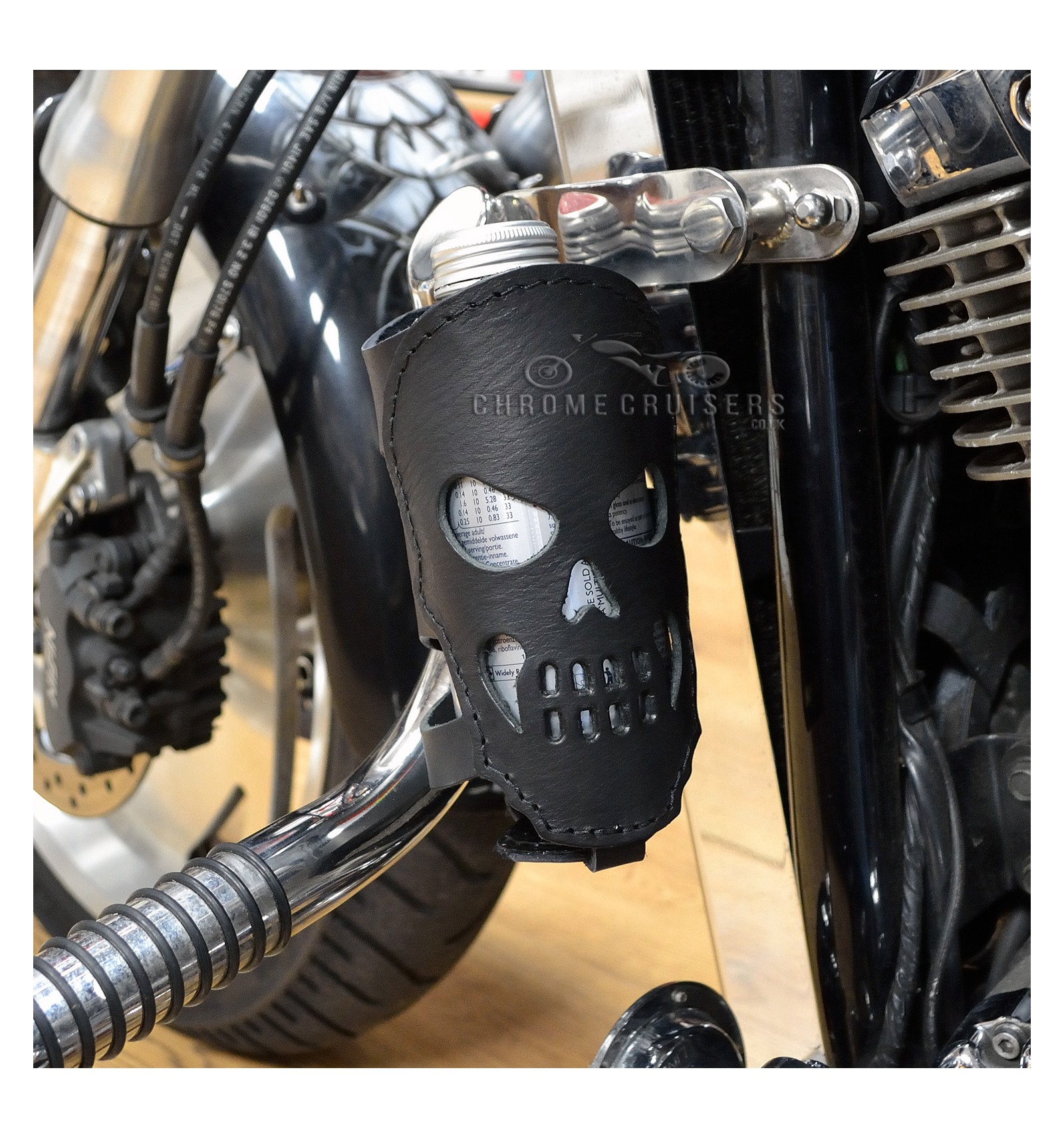 Motorrad Leder Getränkehalter - groß (N4B) - CC EUROPE sp. z o.o.