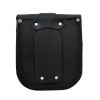 Motorcycle leather pouch - plain (Ki1A)