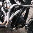 Harley Davidson Dyna Chrome Motorschutz
