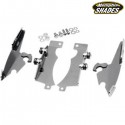 Yamaha XVS950 / XVS1300 V-Star Montagekit Trigger-Lock Memphis Shades Fette/Schlank poliert