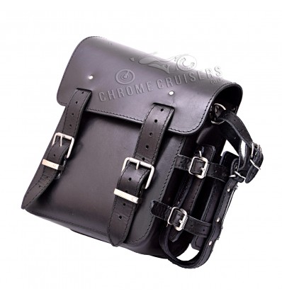 Harley Davidson Softail / Slim Real Leather Swingarm Saddle Bag Single Side Pannier