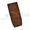 Harley Davidson Softail / Fat Boy Brown Genuine Leather Tank Panel with Pouch - Plain