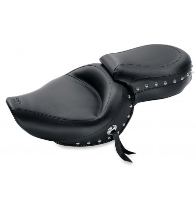 Harley Davidson Sportster XL883 1200 Mustang Wide Touring Seat - Studded