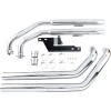 Kawasaki VN900 COBRA EXHAUST SYSTEM DRAGSTER 2 INTO 2 STRAIGHT-CUT CHROME