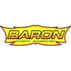 Baron Chrome Bullet Tachometer - White Face for Handlebars 25.4mm (1 inch)