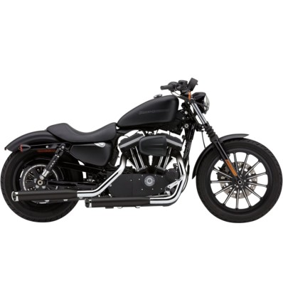 Harley Davidson Sportster XL883 XL1200 COBRA 3" Slashcut Slip-On Mufflers
