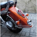 Honda VTX1300 RETRO Chrome Rear Fender Trim Accent