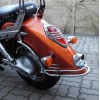 Honda VTX1300 RETRO Chrome Rear Fender Trim Accent