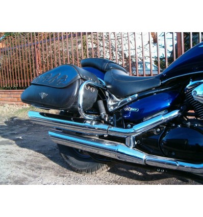 Suzuki M800 INTRUDER Heavy Duty Rear Crash Bars / Saddlebag Guards