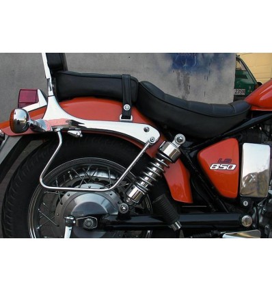 Suzuki LS650 SAVAGE Chrome Saddlebag Support Brackets