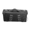 Motorcycle Trike Leather Bag Case Pannier Sissybar Bag SKULL - 11L