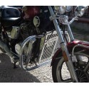 Honda VT700C Chrom Kühlerabdeckung Grill Guard