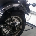 Junak M16 Saddlebag support chrome brackets.