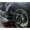 Junak M16 Saddlebag support chrome brackets.