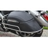 YAMAHA XVS950 V-STAR TOURER Chrome Rear Crash Bars / Saddlebag Guards