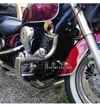 Kawasaki VN 900 VULCAN Classic & Custom Engine Guard Crash Bar Highway Pegs