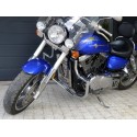 Kawasaki VN1600 Mean Streak - Chrome Engine Guard / Crash bar with Built in Highway Pegs